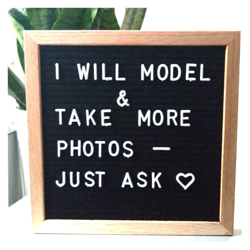 Ask me more about my clothes!